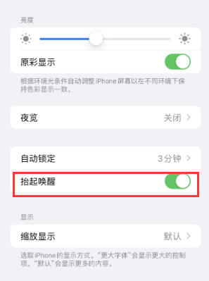 吉安苹果授权维修站分享iPhone轻点无法唤醒怎么办