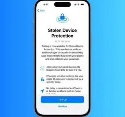 吉安苹果授权维修店分享被盗设备保护功能开启方法 