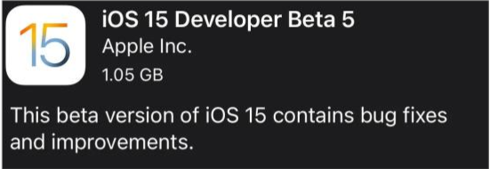 吉安苹果手机维修分享如何升级到iOS15.0 beta5 